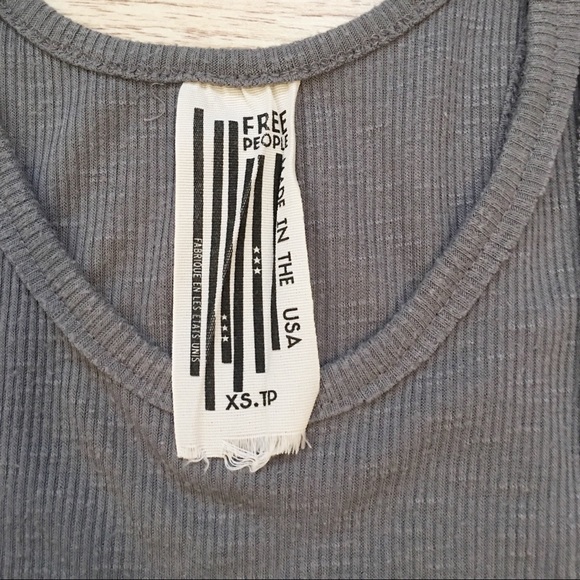 Free People Racer Back Ribbed Tank - Picture 4 of 6